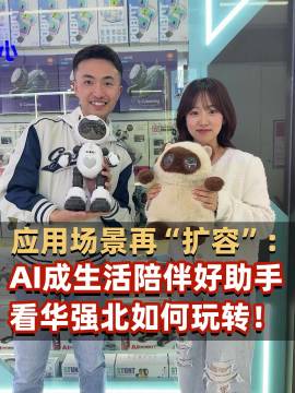 应用场景再“扩容”：AI成生活陪伴好助手，看华强北如何玩转！