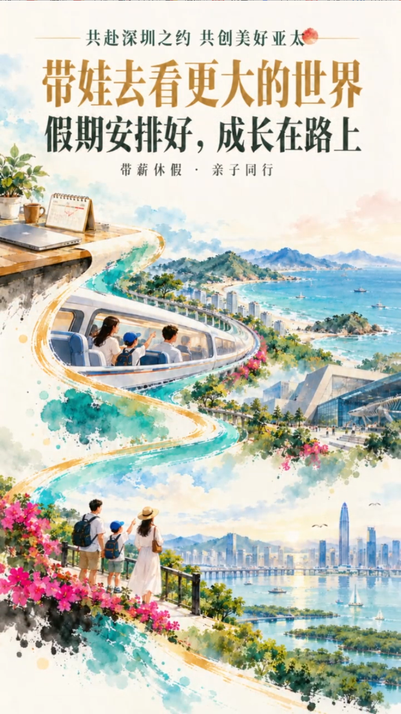 带娃去看更大的世界！假期安排好，成长在路上