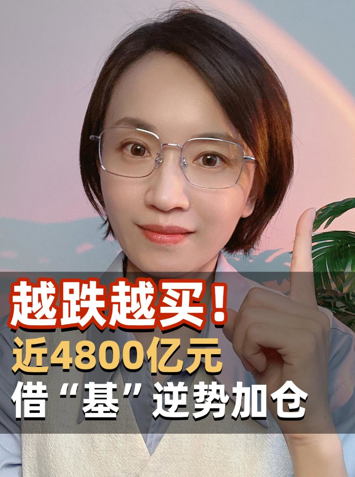 越跌越买！近4800亿元，借“基”加仓