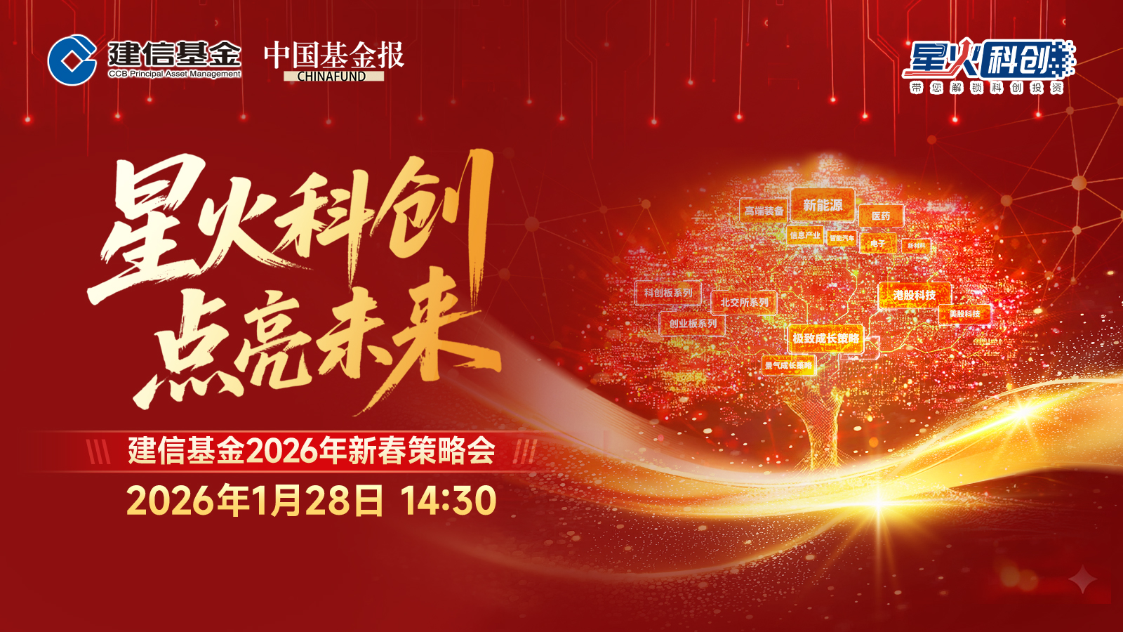 星火科创，点亮未来——建信基金2026年新春策略会