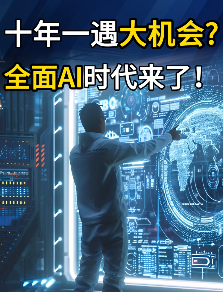 十年一遇大机会？全面AI时代来了！