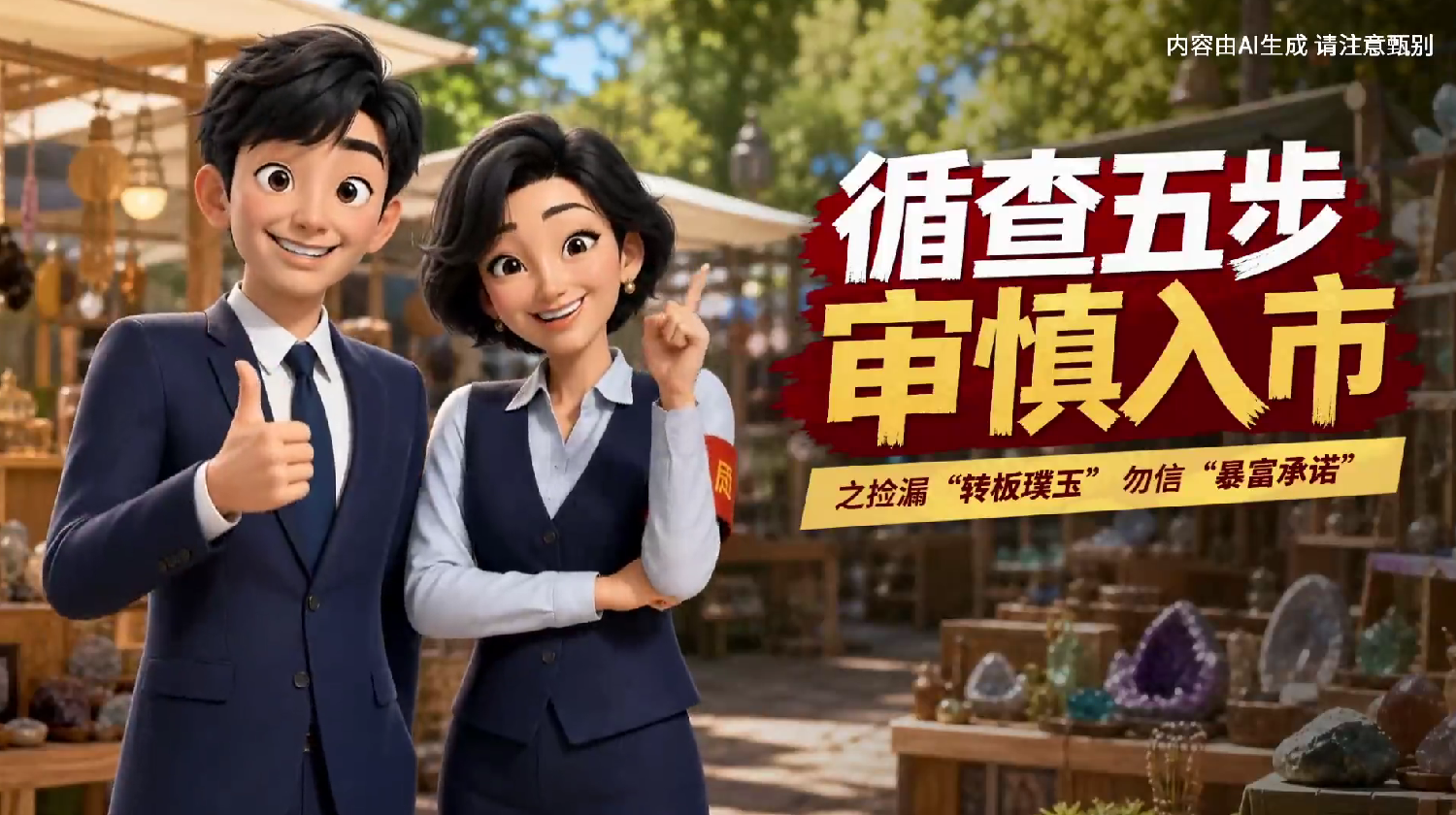防非专栏丨【循查五步 审慎入市】第一步：捡漏“转板璞玉”，勿信“暴富承诺”