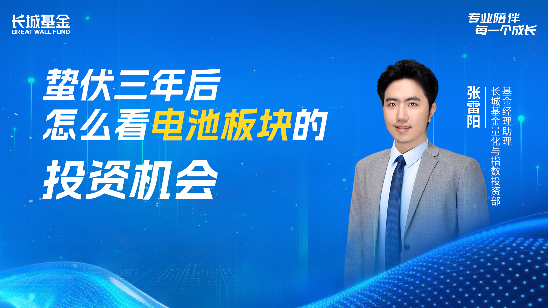 蛰伏三年后，怎么看电池板块的投资机会？